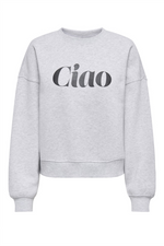 ONLY Sweatshirt Light Grey Ciao