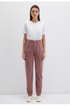 MAVI Laura High Rise Baggy Cord Hose Twilight Mauve