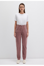 MAVI Laura High Rise Baggy Cord Hose Twilight Mauve