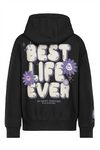 SUBLEVEL Backprint Hoodie Dark Grey