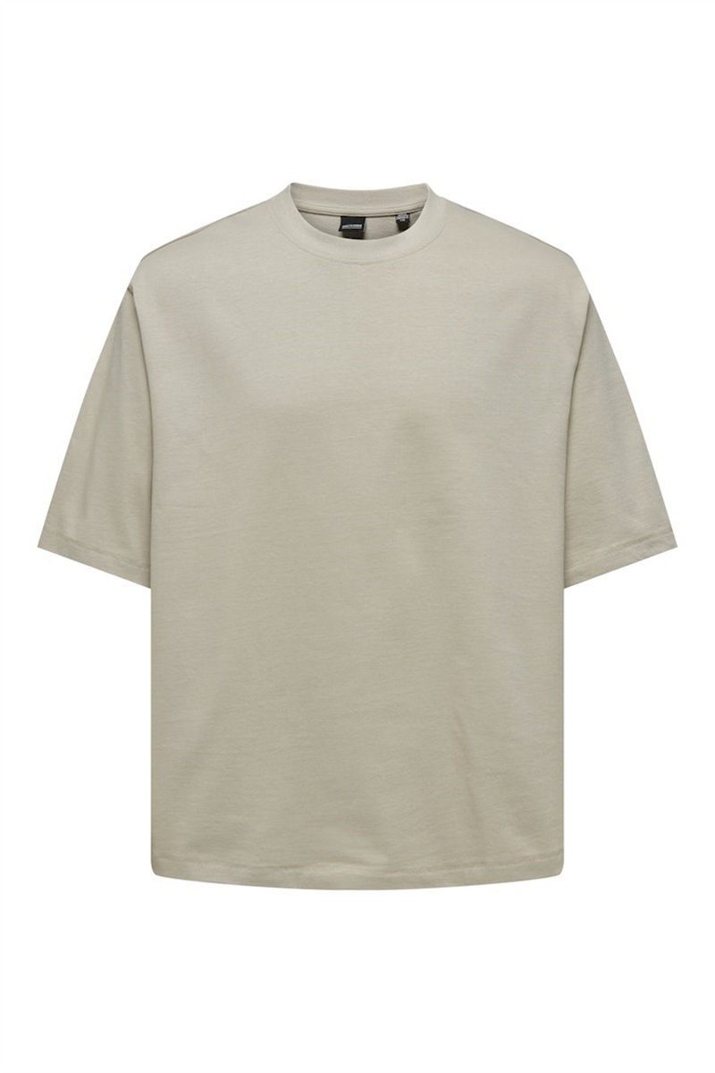 ONLY & SONS Basic Oversize T-Shirt Silver Lining