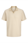 JACK & JONES Strick Polo Moonstone Cloud Dancer