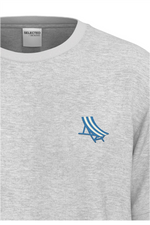 SELECTED HOMME T-Shirt Light Grey Chair