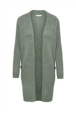 ONLY Strick Cardigan Granite Green