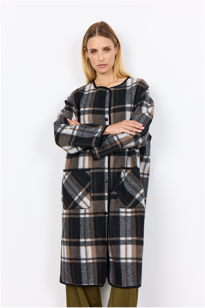 SOYACONCEPT Lange Jacke Schwarz