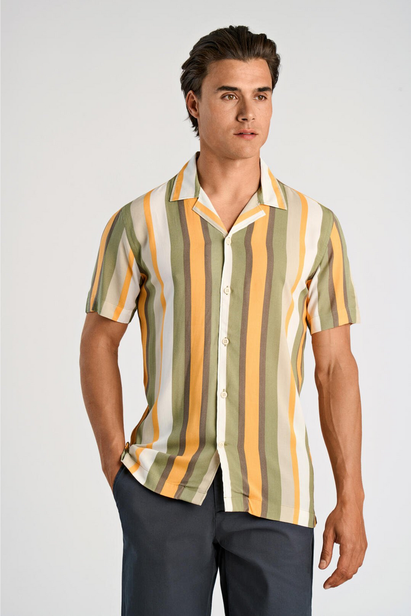 LINDBERGH Kurzarm Hemd Mango