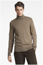 LINDBERGH Rollkragen Pullover Dk Sand Mel