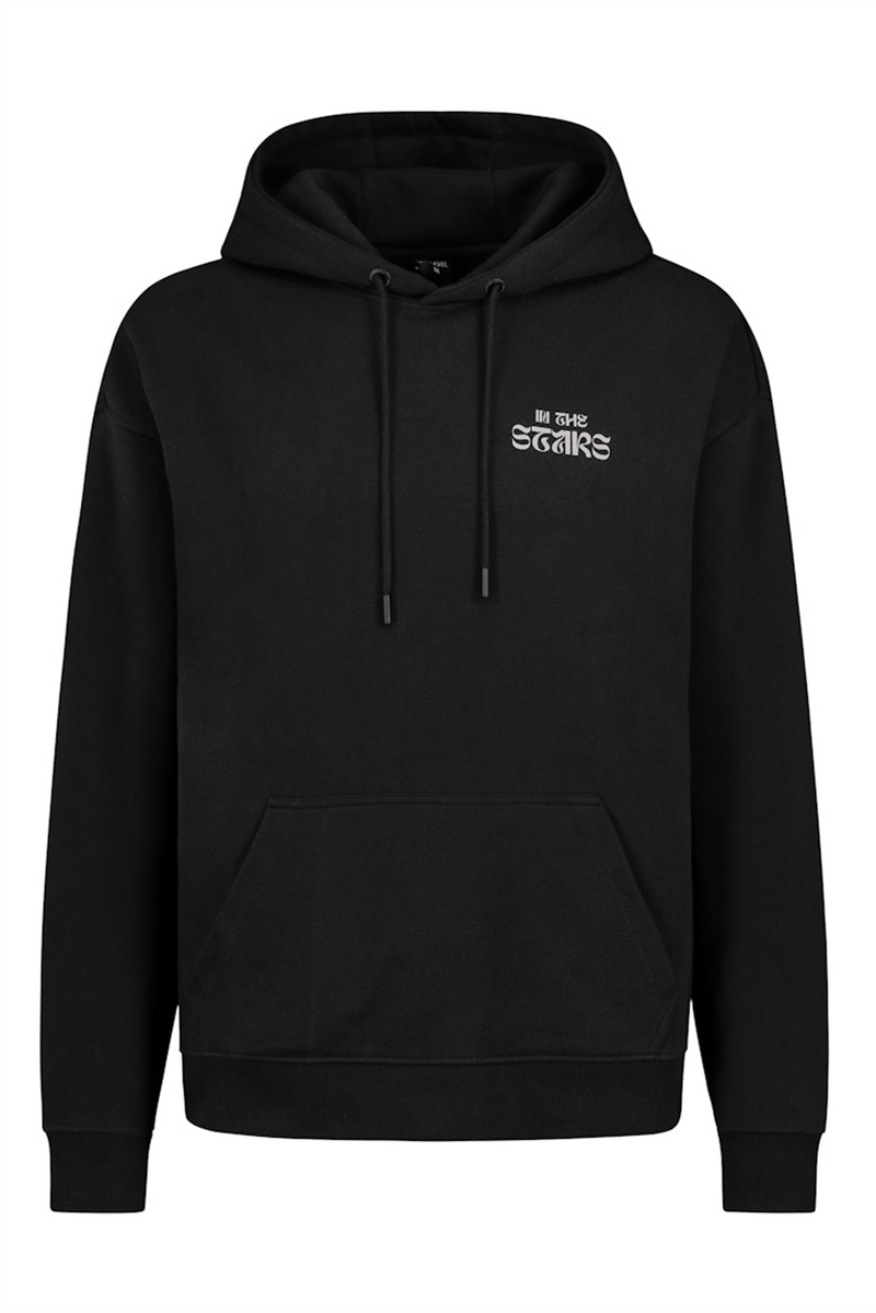 SUBLEVEL Backprint Hoodie Dark Grey