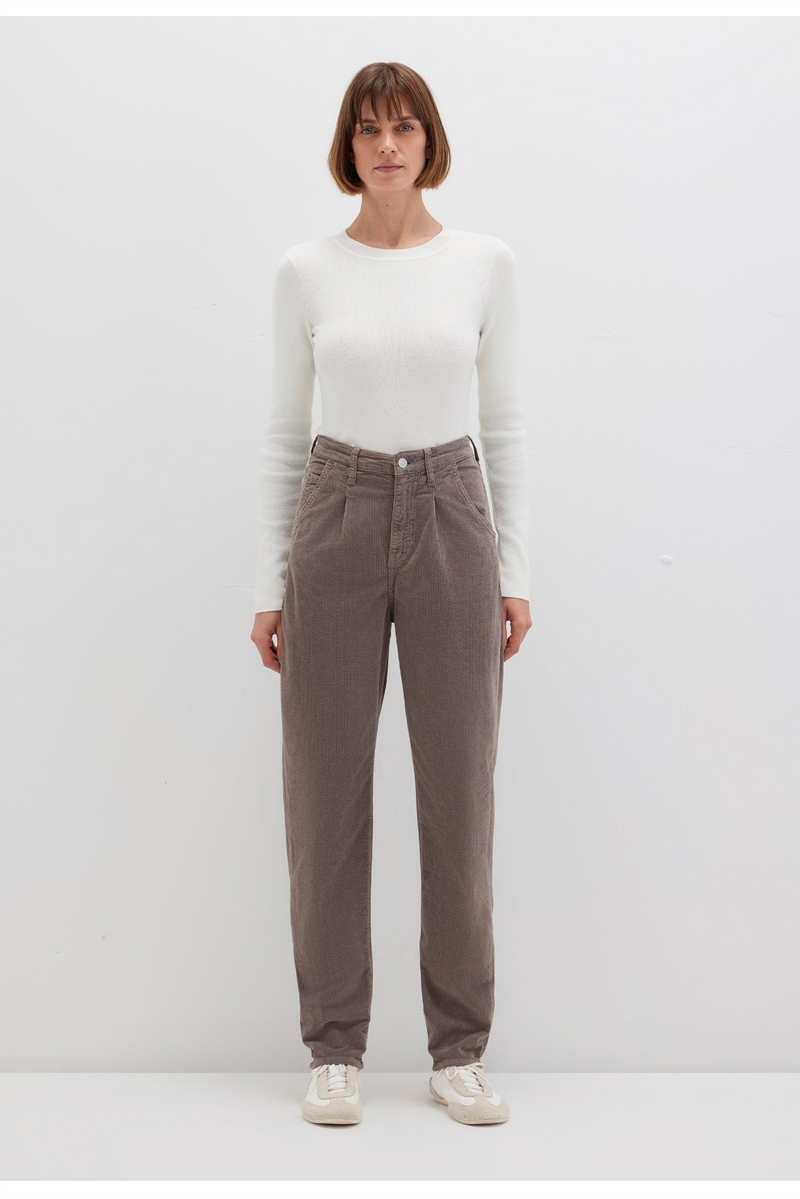 MAVI Laura High Rise Baggy Cord Hose Sleet