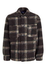 JACK & JONES Teddy Overshirt Chocolate Torte