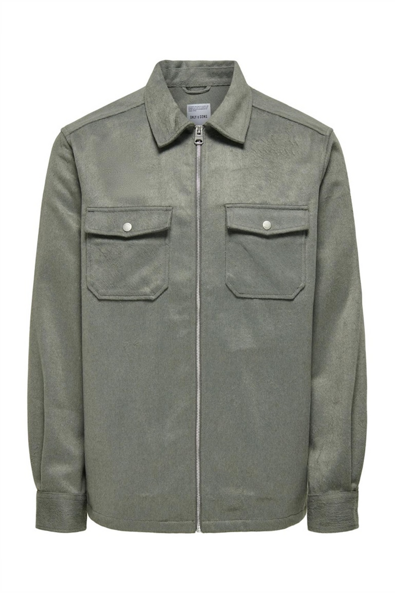 ONLY & SONS Overshirt Castor Gray