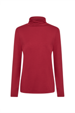 SOYACONCEPT Rollkragen Shirt Rot