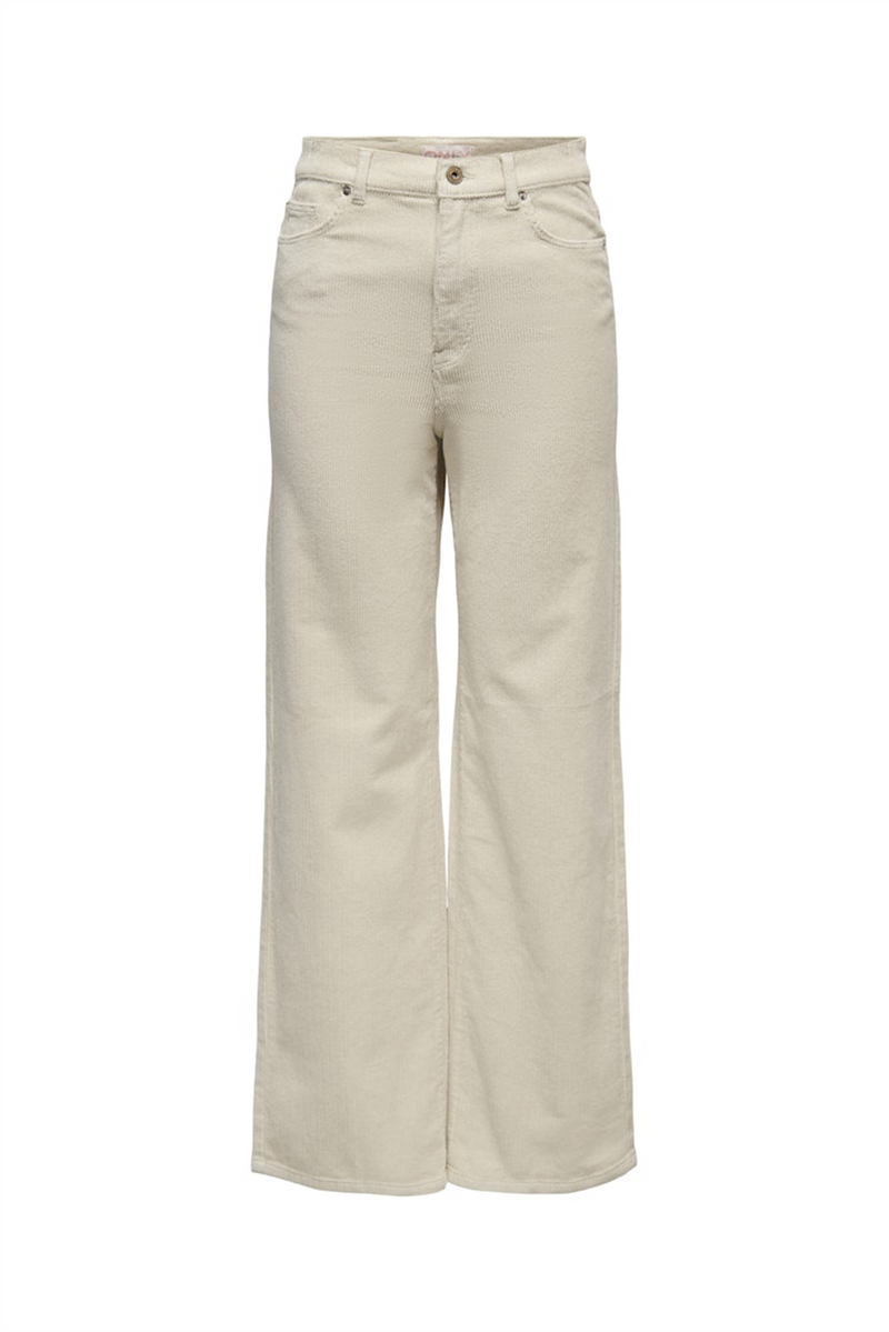 ONLY Wide Fit Cord Hose Oatmeal