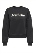 ONLY Sweatshirt Black Aesthetic