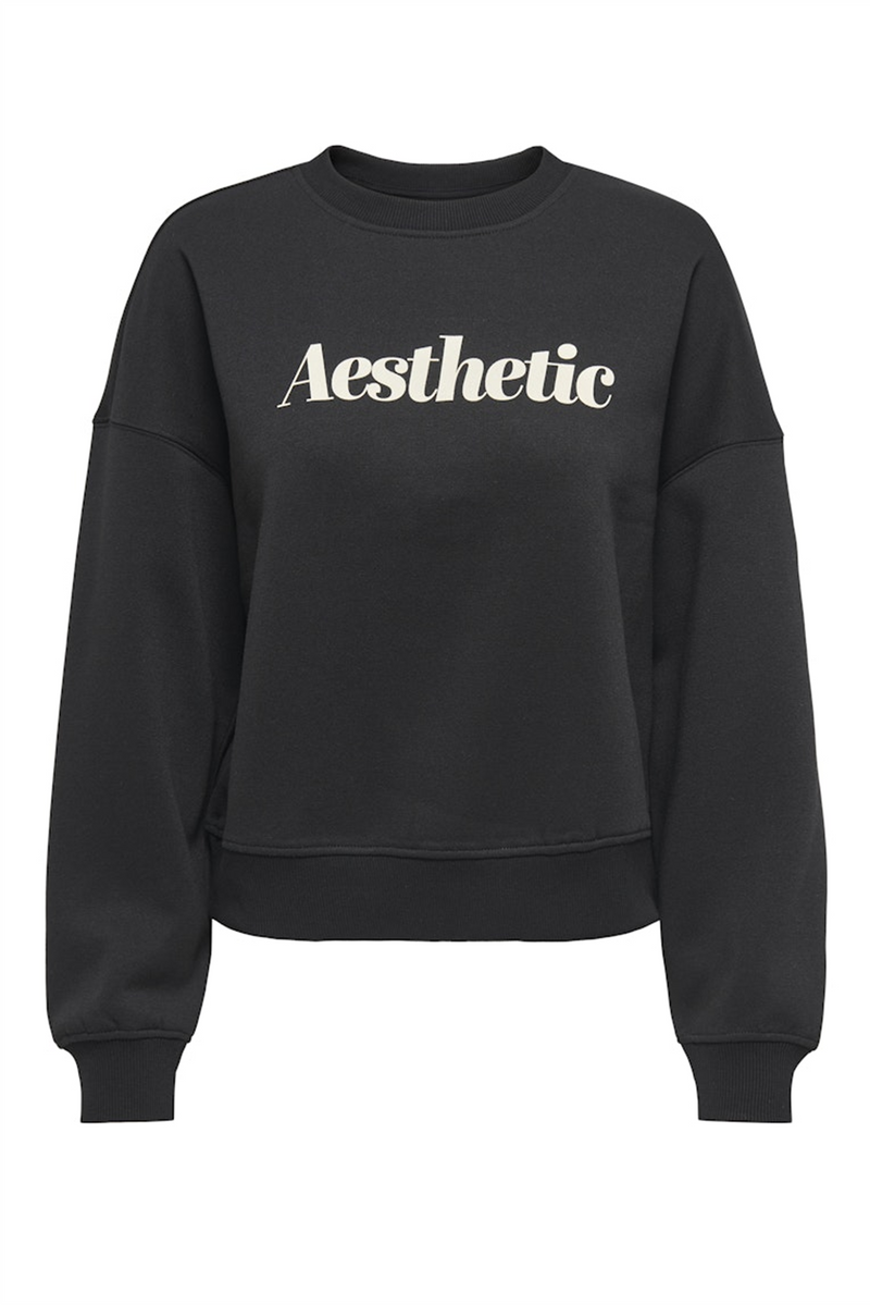 ONLY Sweatshirt Black Aesthetic