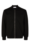 SELECTED HOMME Sweat Bomber Jacke Black