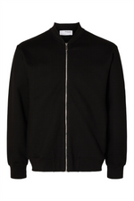 SELECTED HOMME Sweat Bomber Jacke Black