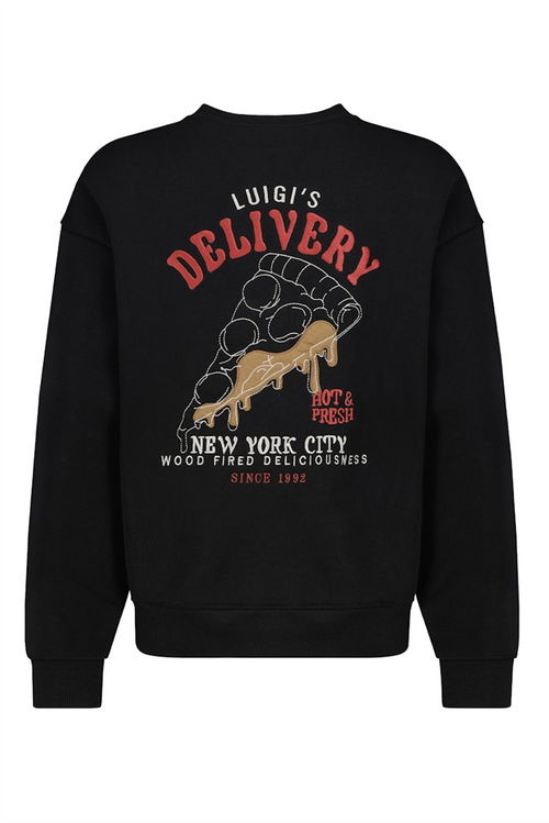 EIGHT 2 NINE Backprint Sweatshirt Black