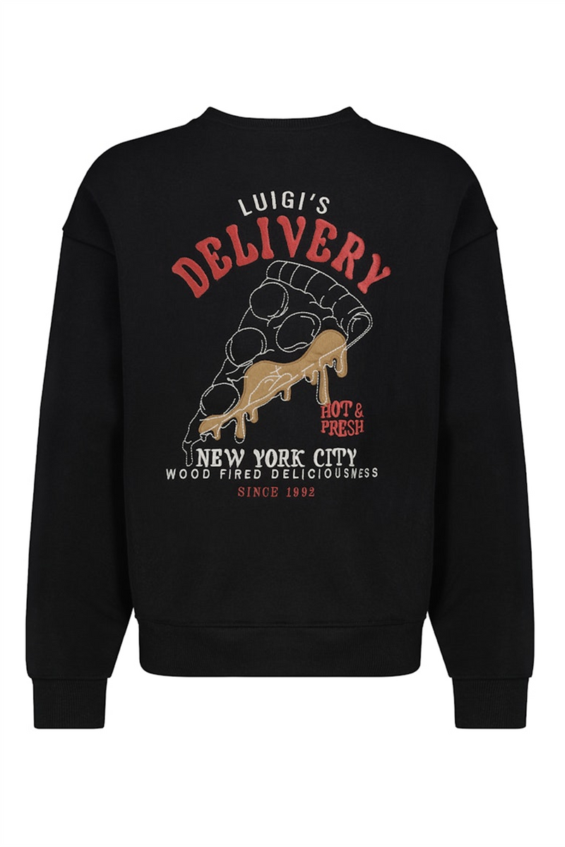 EIGHT 2 NINE Backprint Sweatshirt Black