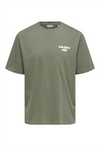 ONLY & SONS Backprint T-Shirt Agave Green Slow Sunday