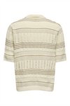 ONLY & SONS Strick Poloshirt Vanilla Ice