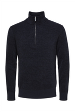 SELECTED HOMME Half Zip Pullover Sky Captain