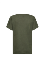 SOYACONCEPT Leinen T-Shirt Grün