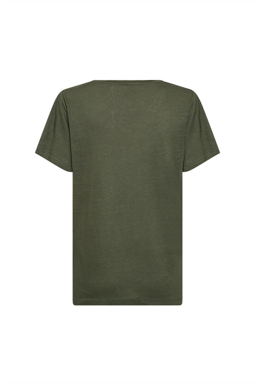 SOYACONCEPT Leinen T-Shirt Grün