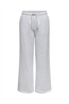 ONLY Weite Jogging Hose Light Grey Melange