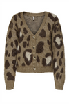 ONLY Strick Cardigan Cocoa Créme Chestnut