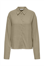 ONLY Leinen Bluse Coriander