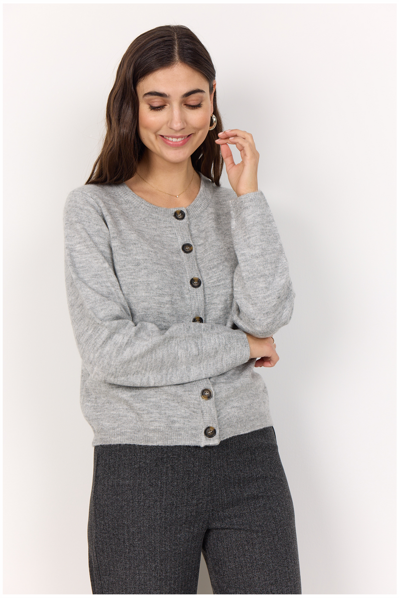 SOYACONCEPT  Cardigan Hellgrau