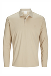 JACK & JONES Langarm Poloshirt Fields Of Rye