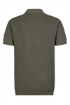 SUBLEVEL Strick Poloshirt Middle Green