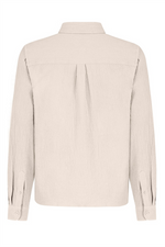 SUBLEVEL Struktur Hemd Light Beige