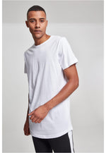 URBAN CLASSICS Shaped Long T-Shirt White