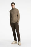 LINDBERGH Rollkragen Pullover Dk Sand Mel