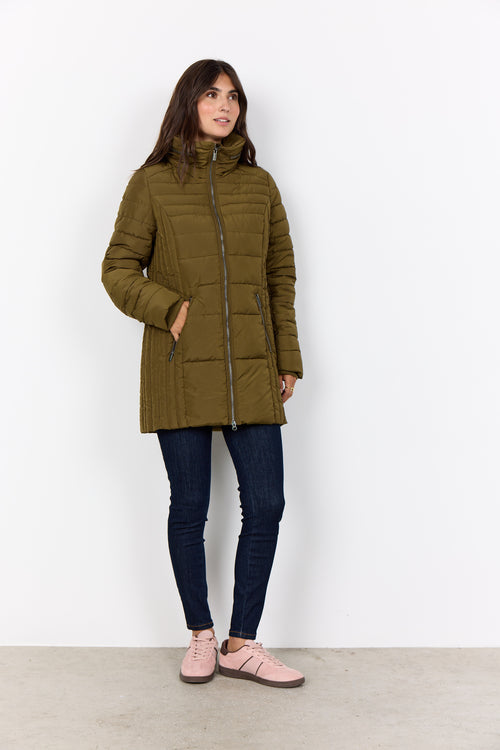 SOYACONCEPT Steppjacke Dunkelgrün