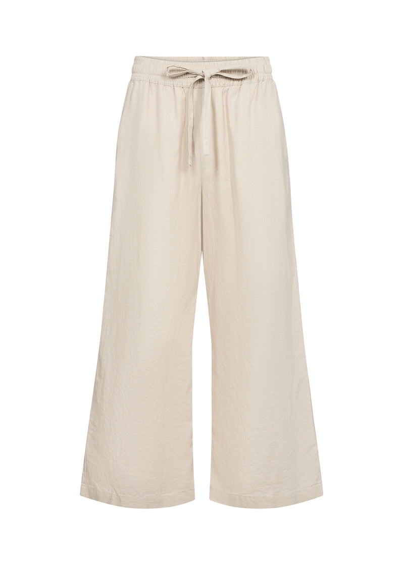 SOYACONCEPT Leinen Hose Helles Sand