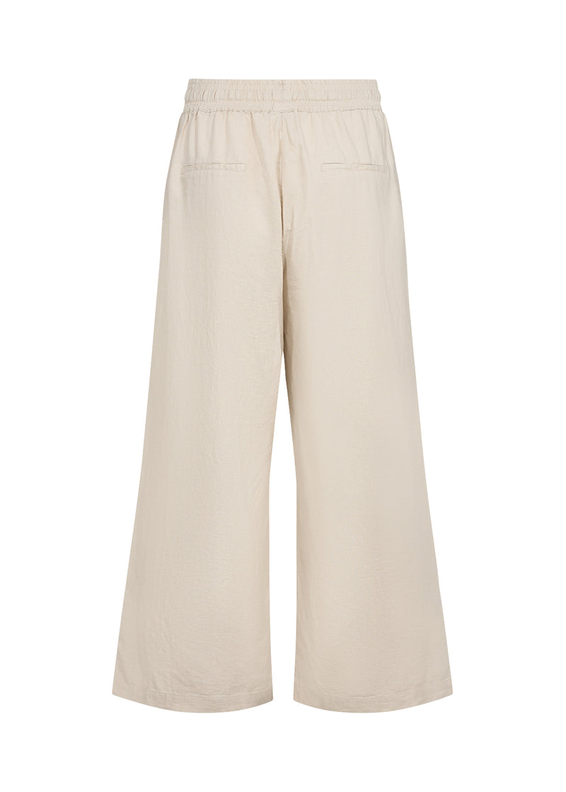 SOYACONCEPT Leinen Hose Helles Sand