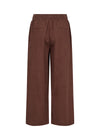 SOYACONCEPT Leinen Hose Dunkelbraun