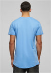 URBAN CLASSICS Shaped Long T-Shirt Horizonblue