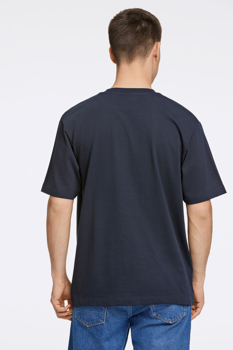 LINDBERGH Oversize T-Shirt Navy