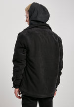 URBAN CLASSICS Cord Jacke Black