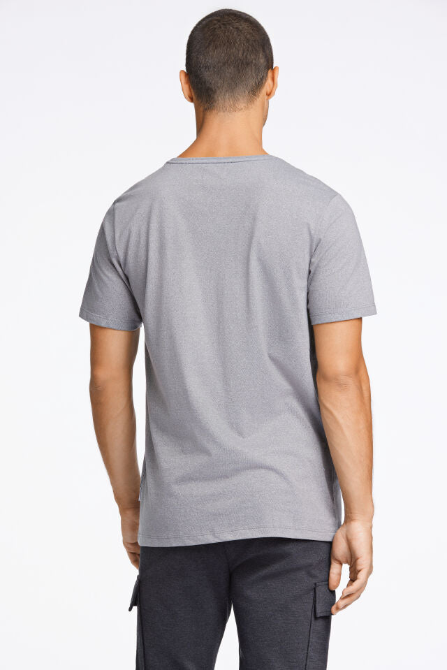 LINDBERGH T-Shirt Medium Grey Mix