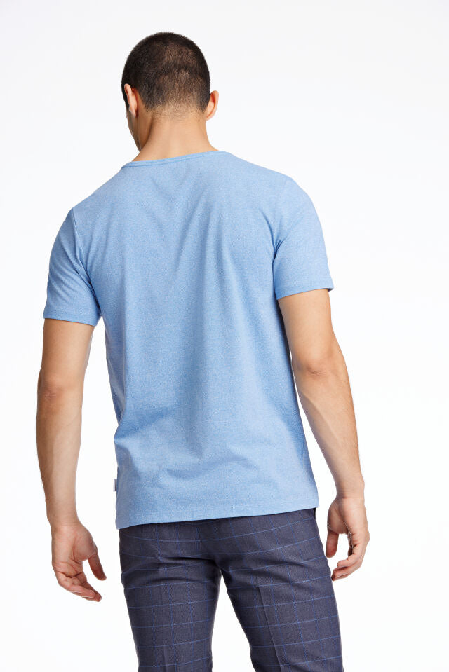 LINDBERGH T-Shirt Lt Blue Mix 123