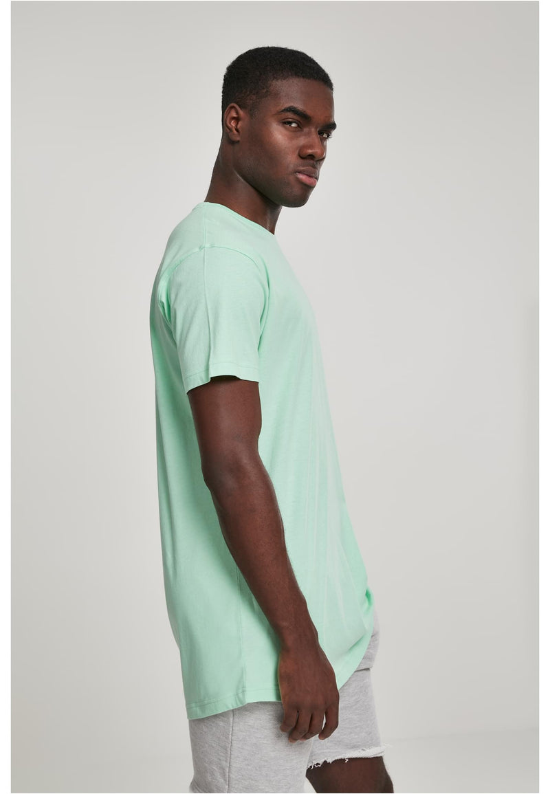 URBAN CLASSICS Shaped Long T-Shirt Neomint
