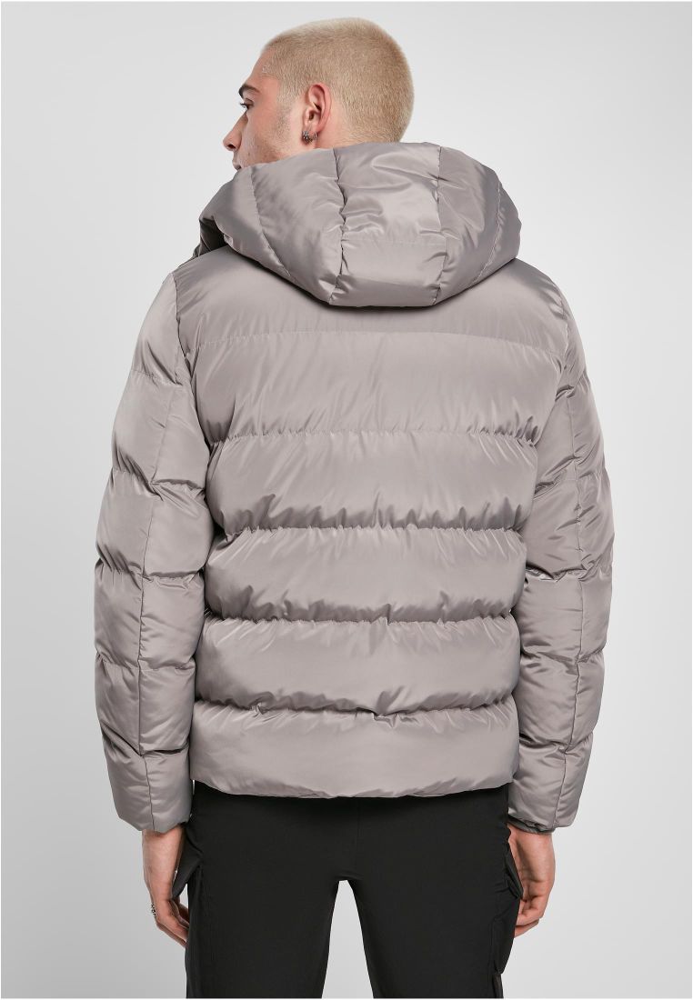 URBAN CLASSICS Winter Puffer Jacke Asphalt