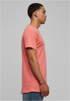 URBAN CLASSICS Shaped Long T-Shirt Coral