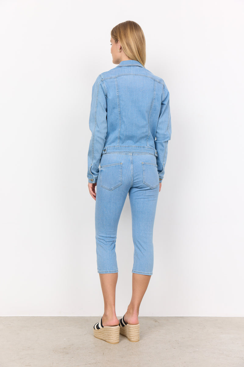 SOYACONCEPT Jeans Jacke Hellblau